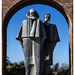 Statues of Marx & Engels, Memento Park, Budapest by ivan