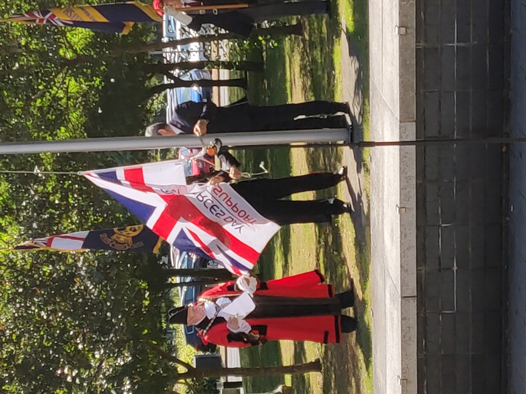 Armed Forces flag raising ceremony by jmdspeedy
