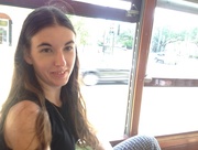 29th Jun 2018 - Tracy on a streetcar