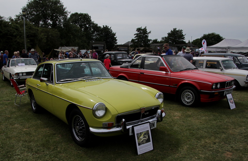 Classic cars at St Neots Armed forces Day by busylady