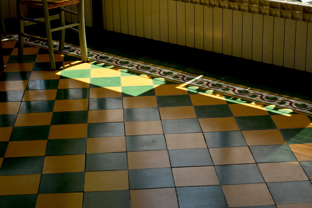 tiles and sunlight by christophercox
