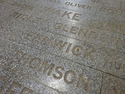 3rd Jul 2018 - look who found his name on the Border Reiver pavement
