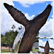8th Jul 2018 - 'Nala' The Whale Sculpture.