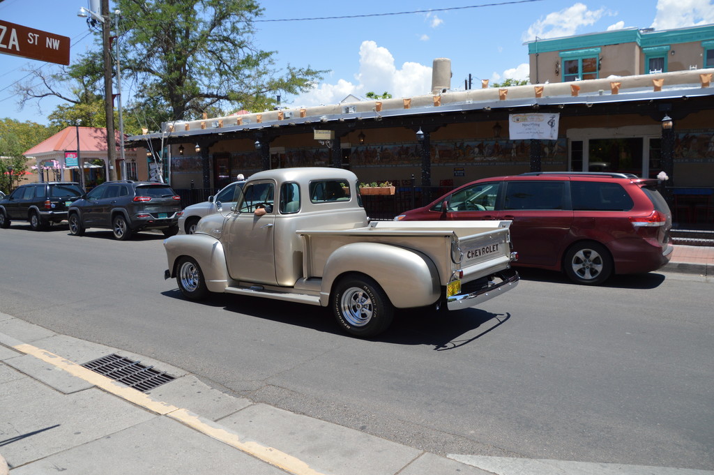 Old truck in Old Town, Albuquerque, NM by bigdad