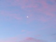 10th Feb 2018 - Moon in a blue sky