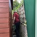 Hubby finishing the Summer House by bizziebeeme
