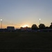 Cricket sunset by lellie