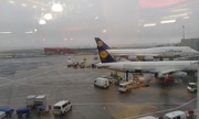 21st Dec 2017 - waiting in Frankfurt for my flight to Zagreb 