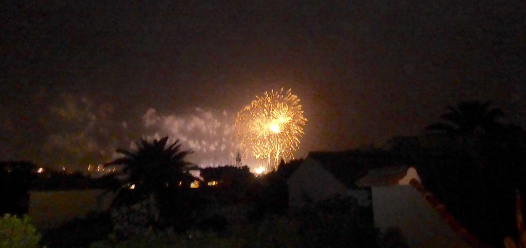 Fireworks in town last night.  by chimfa