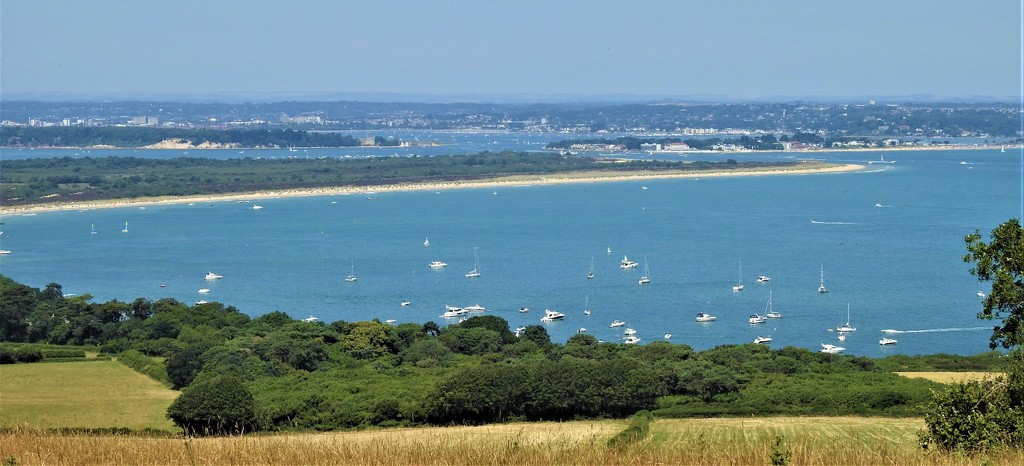 Studland Bay and Poole Harbour  by susiemc