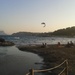 Moraira beach at about 9pm.  by chimfa