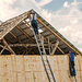 Hanging the Rafter by farmreporter