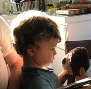 25th Jul 2018 - A Boy and His Monkey