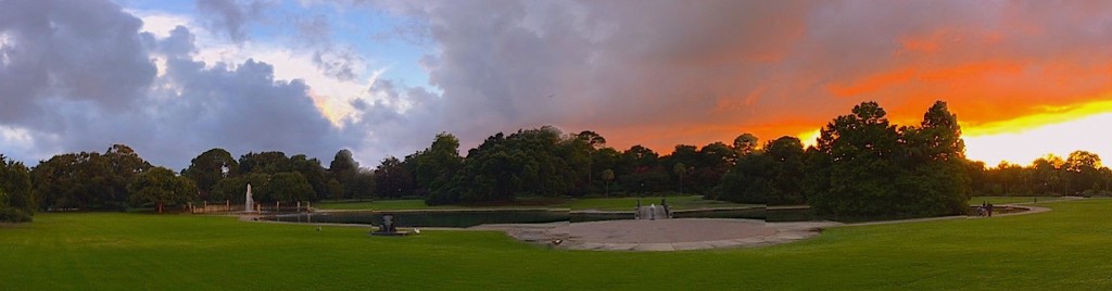 Hampton Park sunset, Charleston, SC by congaree