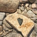 Black heart stone.  by cocobella