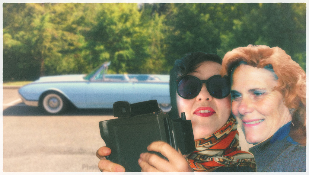 Thelma and Louise take the first selfie by fiveplustwo