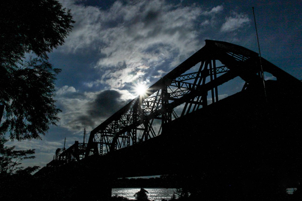 Railroad bridge in Buffalo, NY by mittens