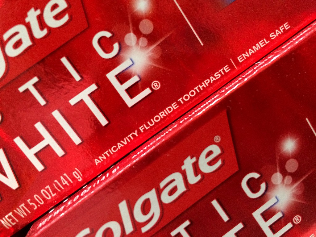 Red toothpaste by homeschoolmom