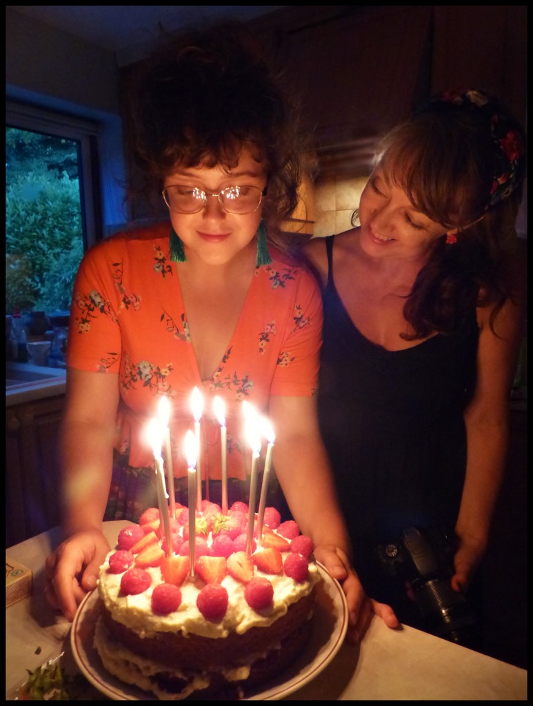 My daughter, my sister - on my Mum's birthday. by jokristina