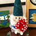 My Good Luck Needle Felted Gnome by yogiw