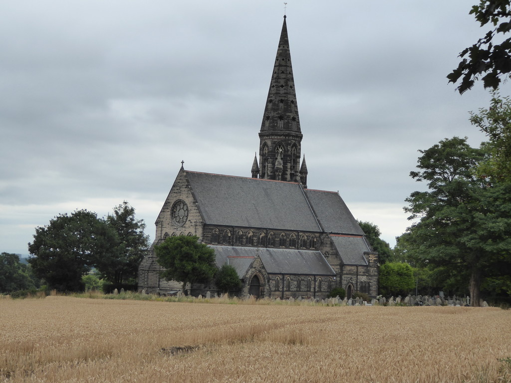 Church in the Wheat Field by cmp