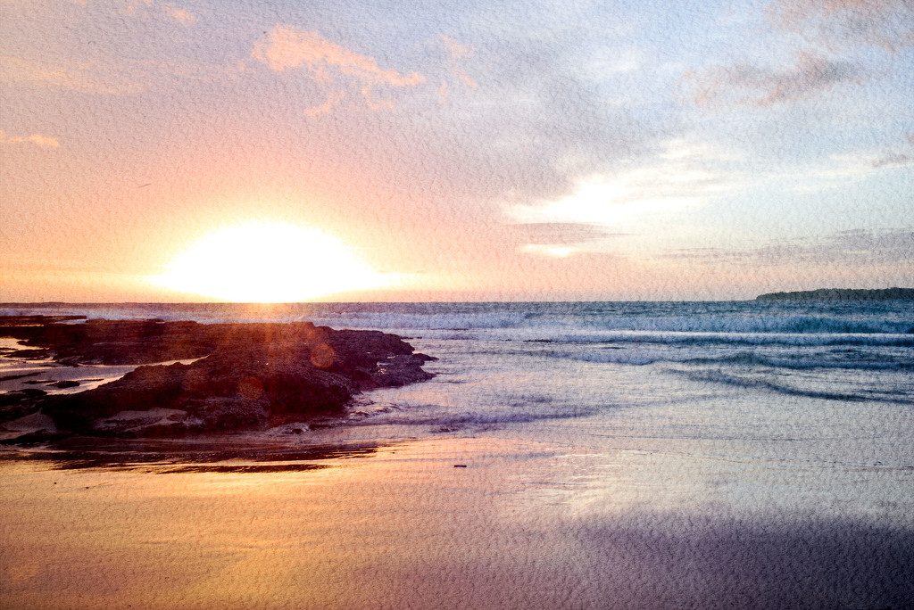 The beach Shellharbour by jeneurell