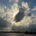 Early evening sky, Ashley River, Charleston, SC by congaree
