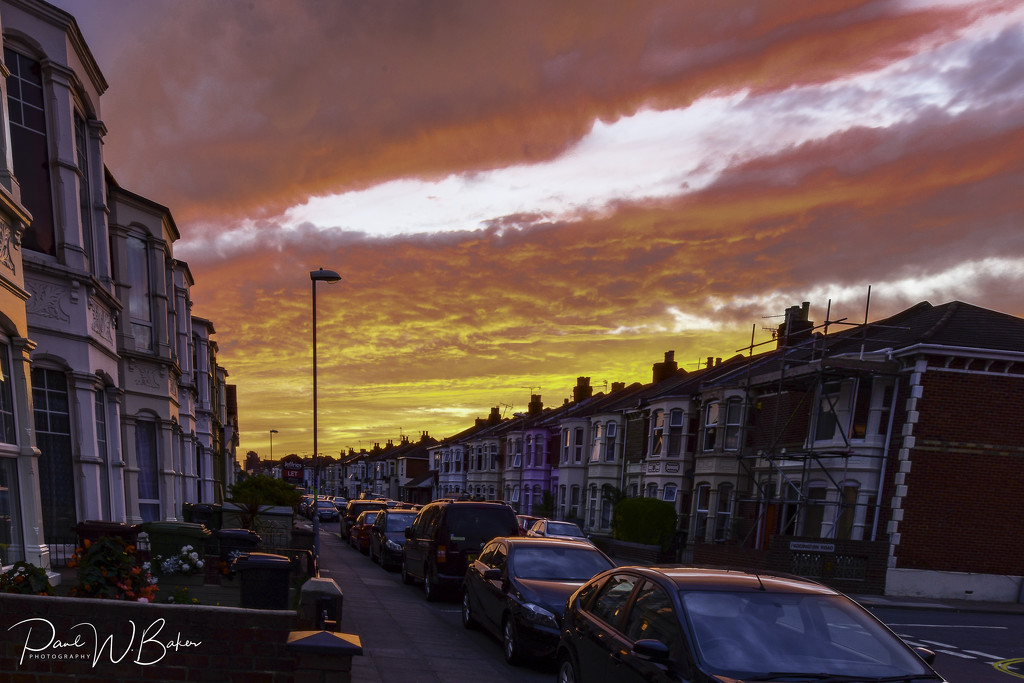 Sunset in Portsmouth by paulwbaker
