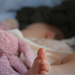 Baby girl asleep by parisouailleurs