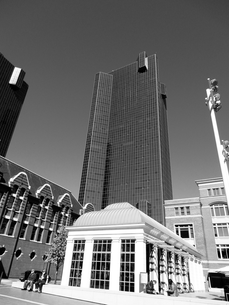Fort Worth in Black and White, for Joey by louannwarren