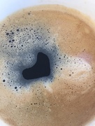 8th Aug 2018 - Coffee heart. 