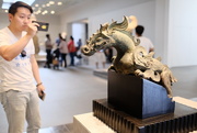 9th Aug 2018 - Winged dragon (475-221 BCE), Louvre Abu Dhabi
