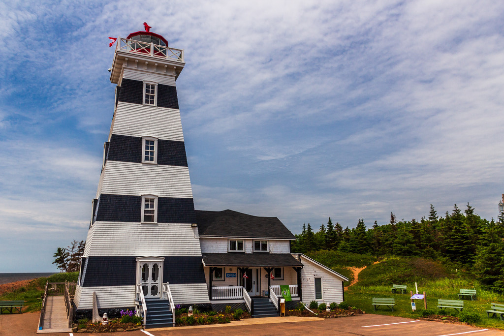 Historic West Point Lighthouse, PEI by swchappell