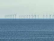 14th Aug 2018 - Wind farm taken from bus on the way to Copenhagen ,