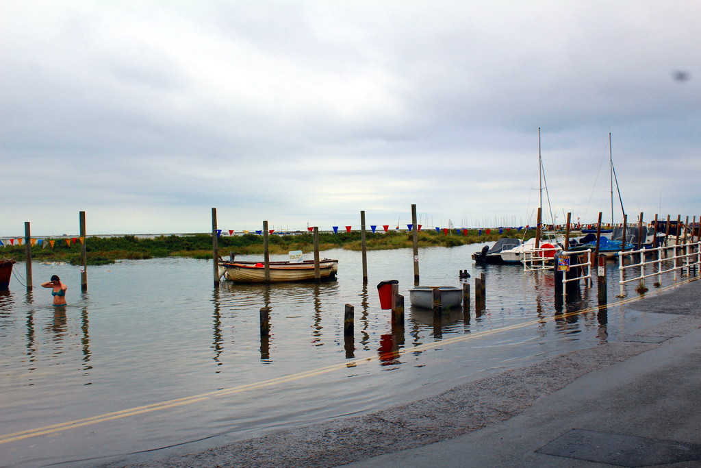 High tide at Blakeney by jeff