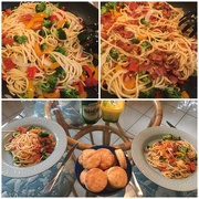 15th Aug 2018 - Wednesday nite dinner cooked by husband