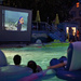 Movie night at the pool by kiwichick