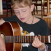 Young guitarist by swagman