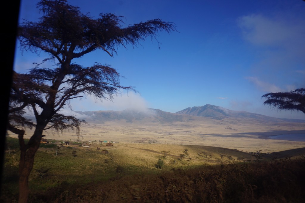 Descending into Ngorongoro Crater by allie912