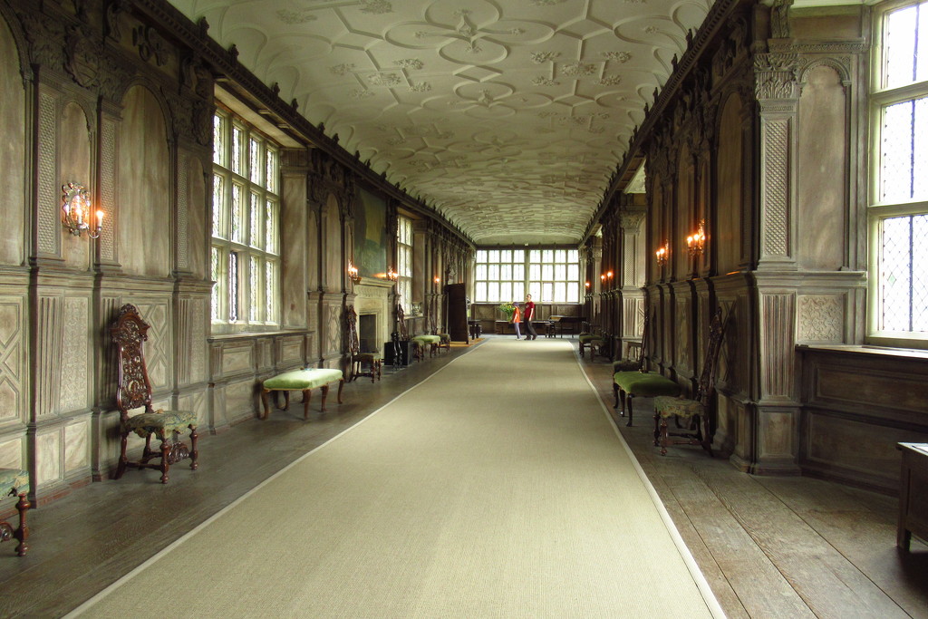 The Long gallery at Haddon Hall by robz