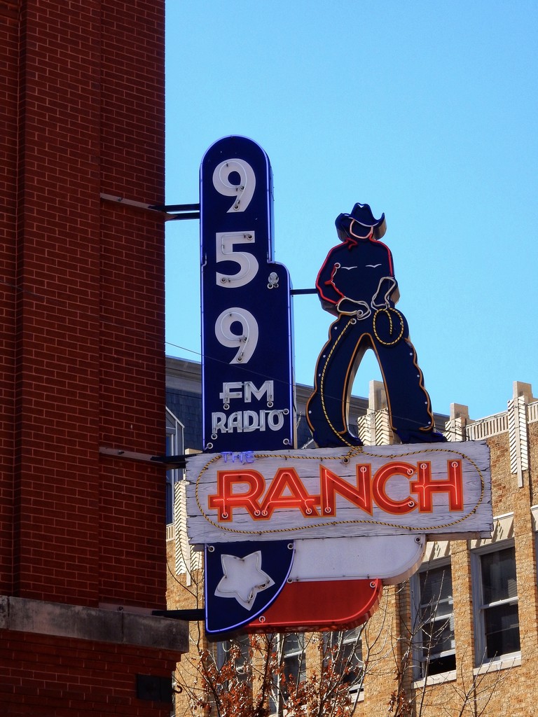 Fort Worth’s Ranch radio station 95.9 by louannwarren