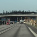 Bridge over motorway Sweden by Dawn