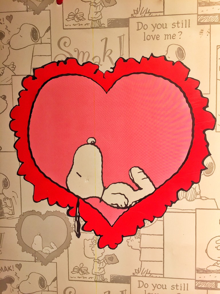 Snoopy in love.  by cocobella