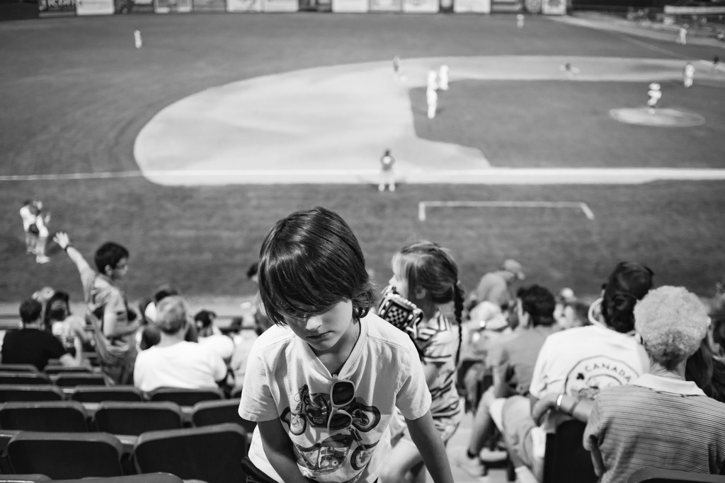 First Baseball Game by tina_mac