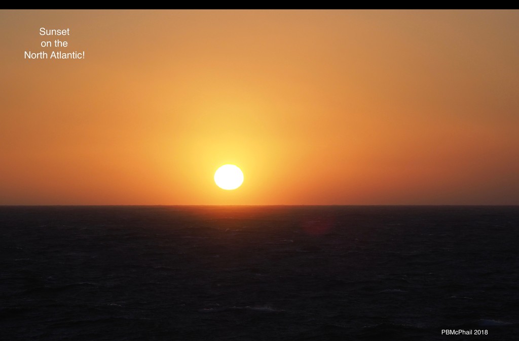 Sunset on the North Atlantic by selkie