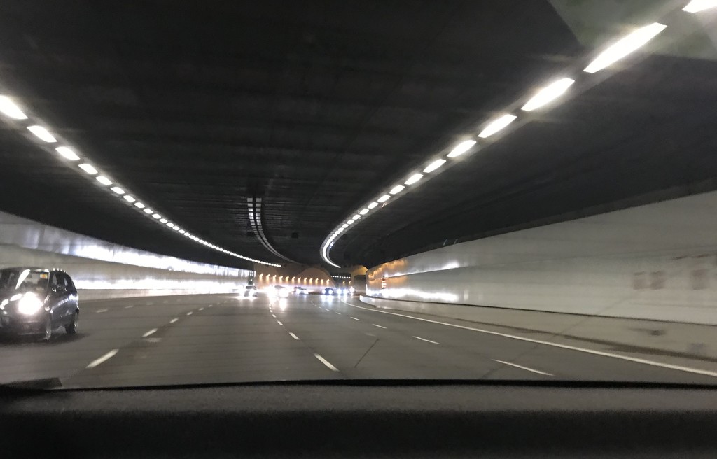 Tunnel road Singapore by Dawn