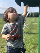 22nd Aug 2018 - Where there’s water, there’s this kid