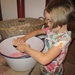 Granddaughter Making Soap Flakes by foxes37