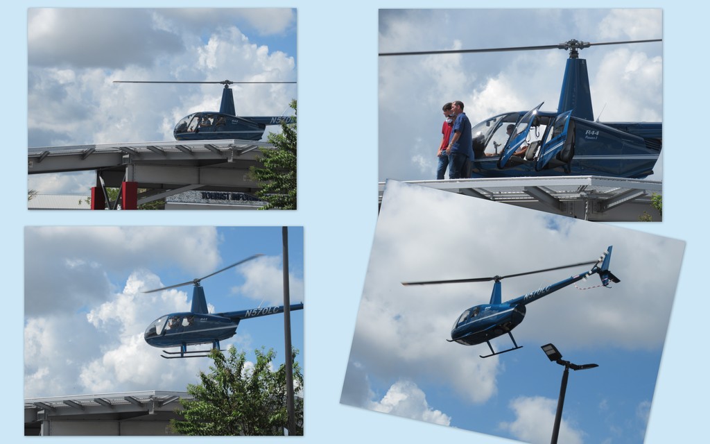 Anyone for a helicopter ride by bruni