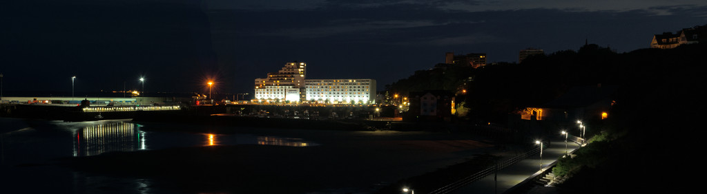 Folkestone at Night by fbailey
